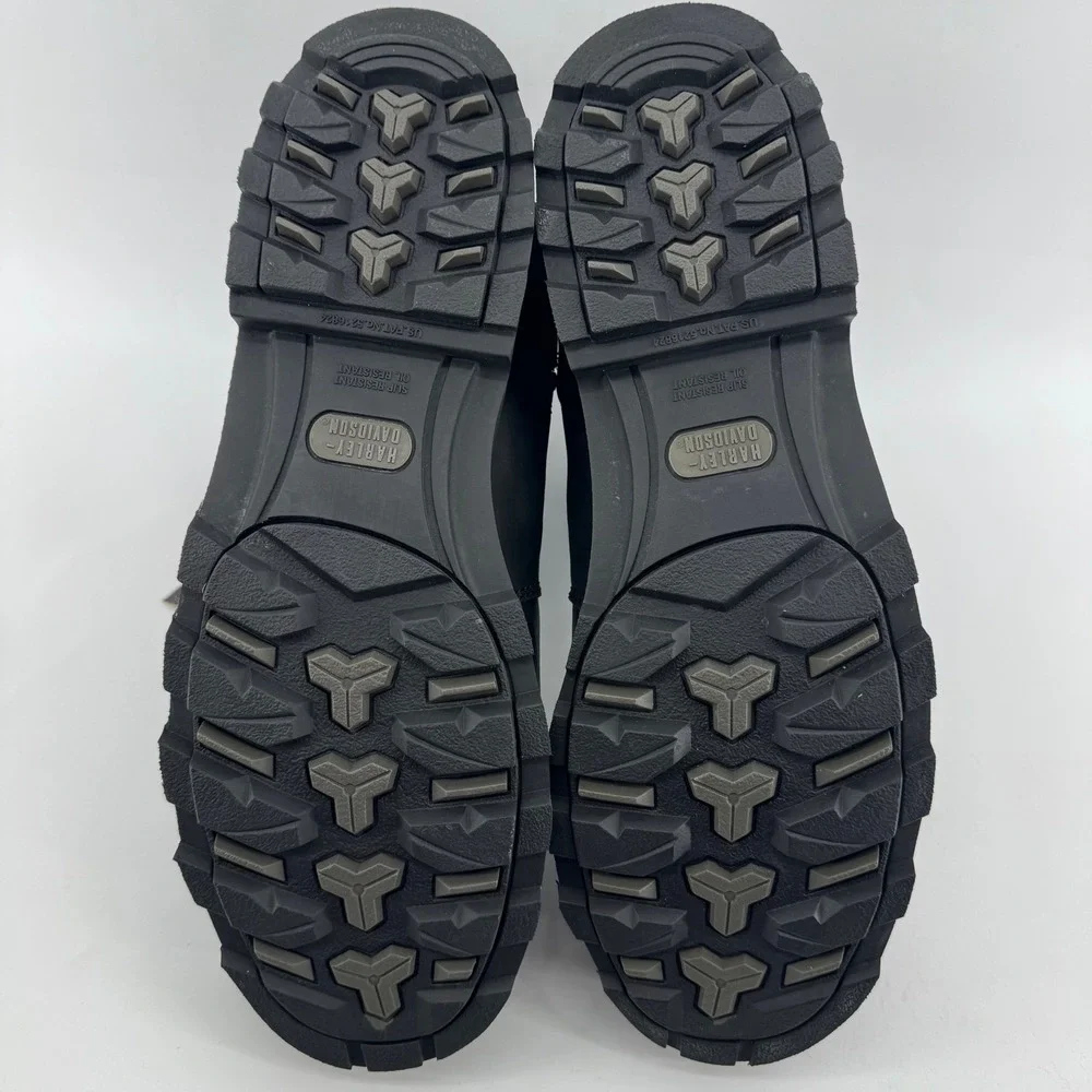 Harley-Davidson FXRG-3 Riding Boots Men 15 Black Leather Gore-Tex Waterproof NEW